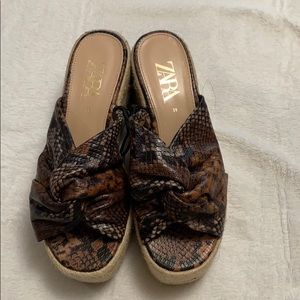 Zara Platform Sandals